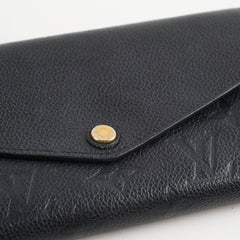 Louis Vuitton Sarah Wallet Empreinte Black