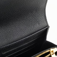 Louis Vuitton Sarah Wallet Empreinte Black