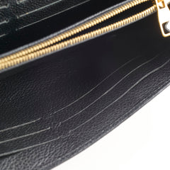 Louis Vuitton Sarah Wallet Empreinte Black