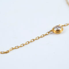 Cartier D'Amour Large Diamond Necklace Yellow Gold