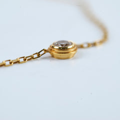 Cartier D'Amour Large Diamond Necklace Yellow Gold