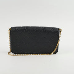 Louis Vuitton Felicie Black Empreinte