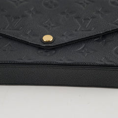 Louis Vuitton Felicie Black Empreinte