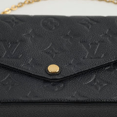 Louis Vuitton Felicie Black Empreinte