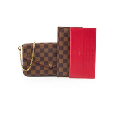 Louis Vuitton Felicie Pochette Damier Ebene
