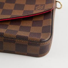 Louis Vuitton Felicie Pochette Damier Ebene
