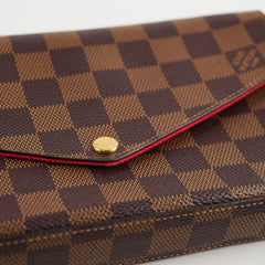 Louis Vuitton Felicie Pochette Damier Ebene