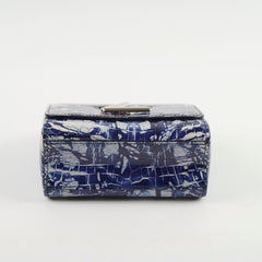 Louis Vuitton Twist Mini Chain Alligator Blue