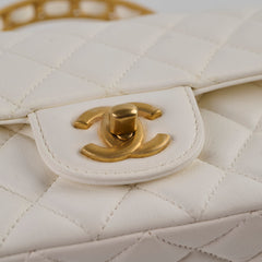 Chanel Mini Rectangle Top Handle Lambskin (microchip)