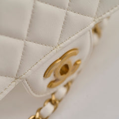 Chanel Mini Rectangle Top Handle Lambskin (microchip)