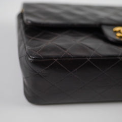 Chanel Vintage Classic Flap Medium/Large M/L Lambskin Black