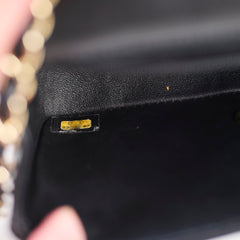 Chanel Mini Rectangle Lambskin Black (23 Series)