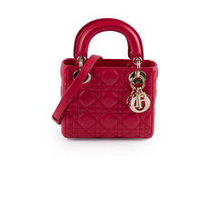 Christian Dior Mini Lady Dior Red