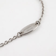 Louis Vuitton Flowerful Necklace Silver Plated