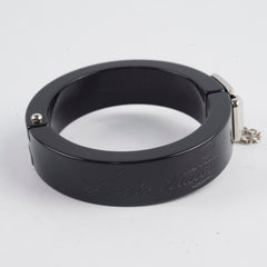 Louis Vuitton Acrylic Silver Bangle