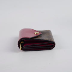 Louis Vuitton Zoe Wallet Red/Monogram