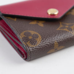 Louis Vuitton Zoe Wallet Red/Monogram