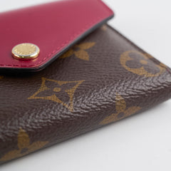 Louis Vuitton Zoe Wallet Red/Monogram