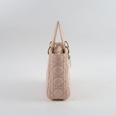 Christian Dior Medium ABC Lady Dior Bag Light Pink
