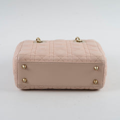 Christian Dior Medium ABC Lady Dior Bag Light Pink