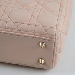 Christian Dior Medium ABC Lady Dior Bag Light Pink