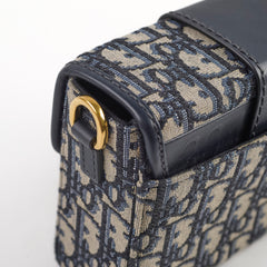 Christina Dior Montaigne Box Oblique Crossbody Bag