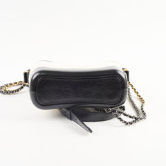 Chanel Small Gabrielle Bag Black and White