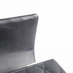 Chanel Mini Rectangular with Top Handle Black Microchipped