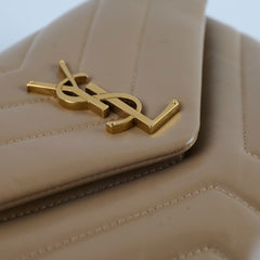 Saint Laurent Small Lou Lou Beige