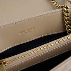 Saint Laurent Small Lou Lou Beige