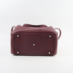 Hermes Lindy 30 Prune Clemence A stamp