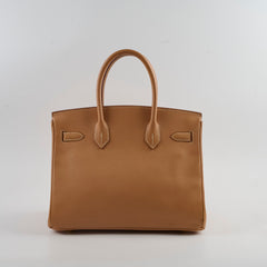 Hermes Birkin 30 Courchevel E Square Stamp Natural 2001