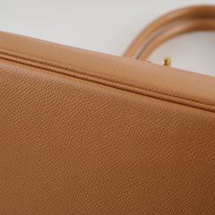Hermes Birkin 30 Courchevel E Square Stamp Natural 2001