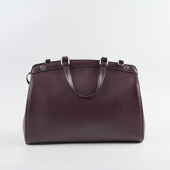 Louis Vuitton Brea MM Epi Quetsche Dark Burgundy