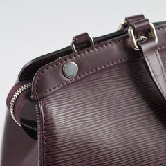Louis Vuitton Brea MM Epi Quetsche Dark Burgundy