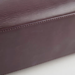 Louis Vuitton Brea MM Epi Quetsche Dark Burgundy