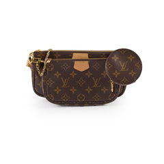 Louis Vuitton Multi Pochette Monogram Pink