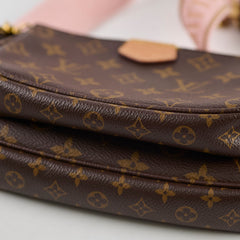 Louis Vuitton Multi Pochette Monogram Pink