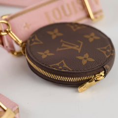 Louis Vuitton Multi Pochette Monogram Pink