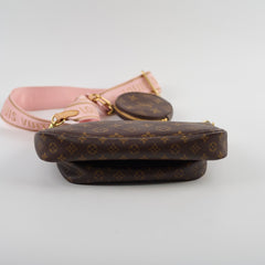 Louis Vuitton Multi Pochette Monogram Pink