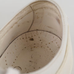 Chanel White Sneakers Size 37.5