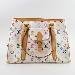 Louis Vuitton Multicolor Aurelia MM White