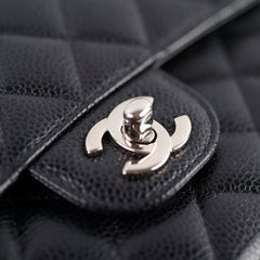 Chanel Classic Flap Medium/Large Caviar Black - 29 Series