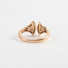Bvlgari Divina Mother of Pearl Pink Gold Size 54 Ring