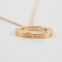 Cartier Yellow Gold Love Necklace