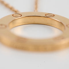 Cartier Yellow Gold Love Necklace
