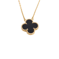 Van Cleef & Arpels Vintage Alhambra Oxny Necklace