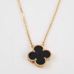 Van Cleef & Arpels Vintage Alhambra Oxny Necklace