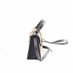 Gucci Sylvie Mini Top Handle Bag Black