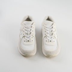 Chanel White Sneakers Size 36.5